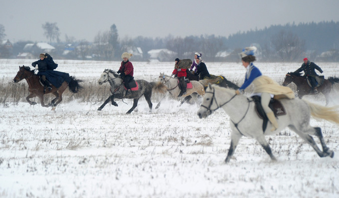 Русская зимняя охота