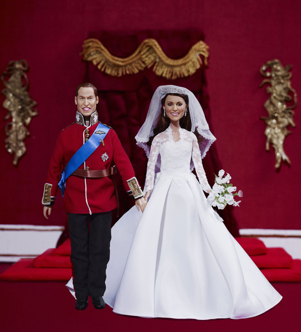 Принц Уильям и герцогиня Кэтрин стали Кеном и Барби